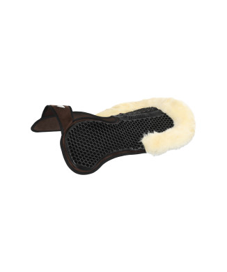 SP WFS peau de chamois mouton arrière gel compensateur plat hexagonal