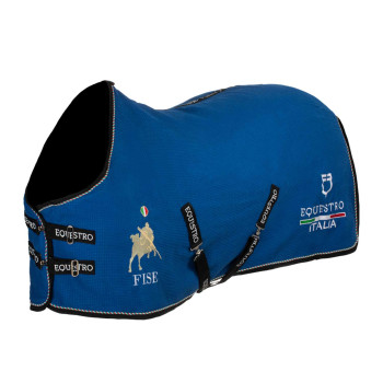 Couverture d'écurie en tissu gaufré Equestro X FISE