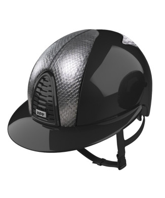 CHROME 2.0 NOIR POLI/AVANT ET ARRIÈRE SERPENT MÉTAL UNIVERSEL ARGENT