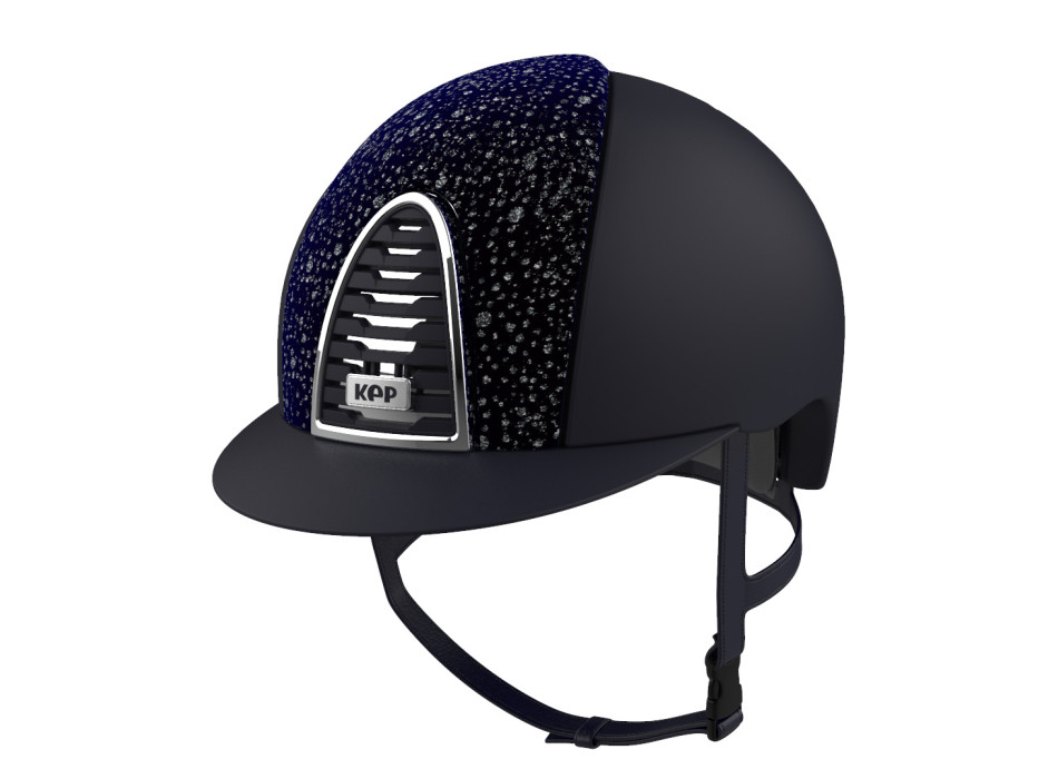 CHROME 2.0 TEXTILE BLEU/VELOURS BLEU SCINTILLANT DEVANT