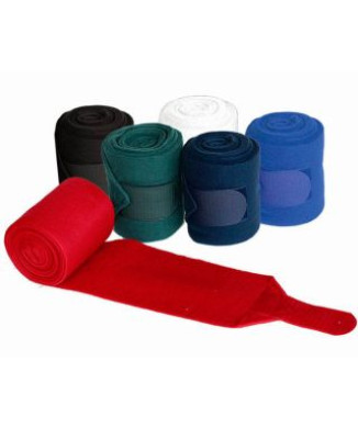 Bandeaux en polaire poney Daslö (lot de 4)