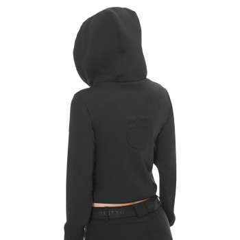 SWEAT À CAPUCHE COURT POUR FEMME