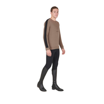 SWEAT-SHIRT EN COTON POUR HOMME AVEC LOGO