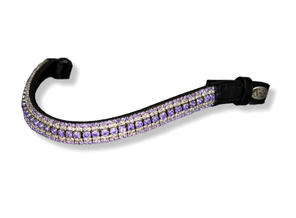 Bandeau frontal Sparks N Blings TheOne en forme de U lavande