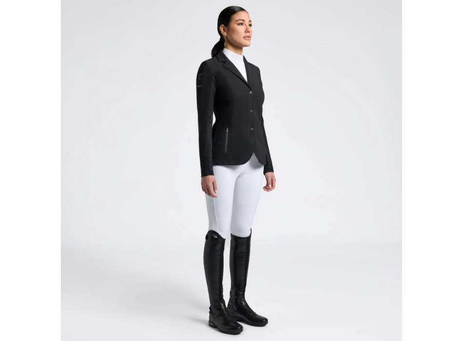 Veste de compétition zippée CAVALLERIA TOSCANA Revolution pour femme