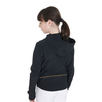 VESTE SOFTSHELL SLIM FIT ENFANT EN TISSU TECHNIQUE