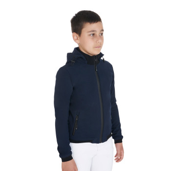 VESTE SOFTSHELL TROIS COUCHES POUR ENFANT EN TISSU TECHNIQUE