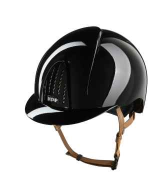 Polo KEP Smart Nova Métal Noir Brillant avec Visière