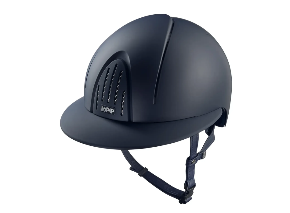 Casquette KEP Smart nova Textile BLEU, avec visière polo