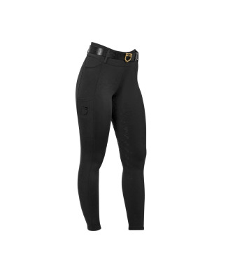 Leggings taille haute pour femmes EQUESTRO avec passants de ceinture