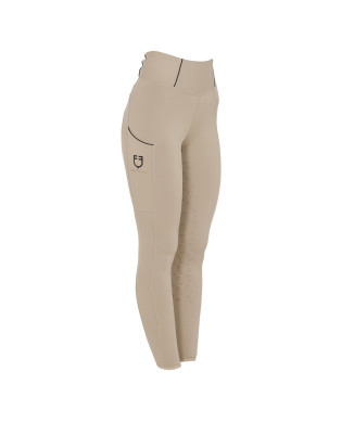 Leggings EQUESTRO pour femmes, coupe ajustée et adhérence maximale