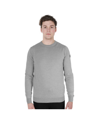 PULL COL ROND HOMME EN LAINE MÉRINOS