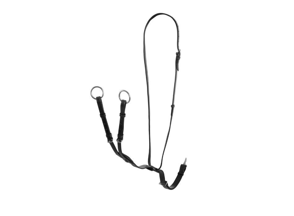 COLLIER MARTINGALE EN CUIR RÉSISTANT