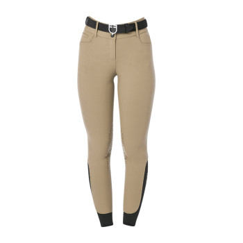 Queue-de-pie pour femme EQUESTRO en tissu technique ornée de strass