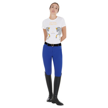 PANTALON SLIM FIT GRIP POUR FEMME AVEC LOGO EQUESTRO