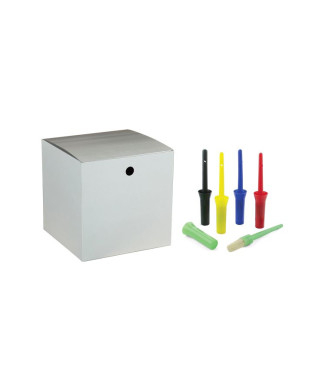 ENSEMBLE DE BROSSES À CAPUCHON 24 PIÈCES