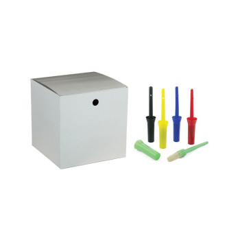 ENSEMBLE DE BROSSES À CAPUCHON 24 PIÈCES