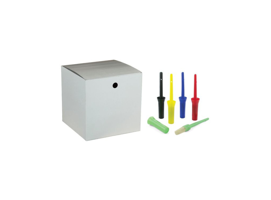 ENSEMBLE DE BROSSES À CAPUCHON 24 PIÈCES