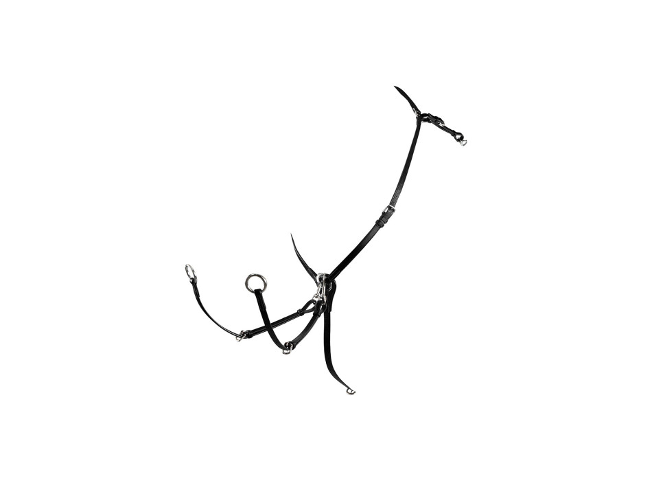 CUIRASSE DE CHASSE AVEC FOURCHE EN CUIR TANNÉ