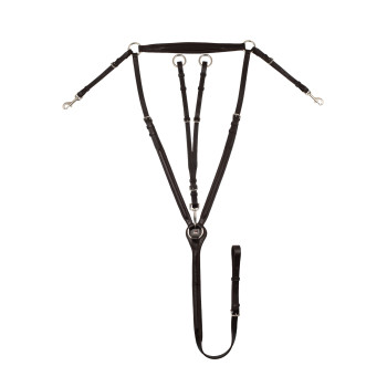 CUIRASSE REMBOURRÉE AVEC MARTINGALE AMOVIBLE