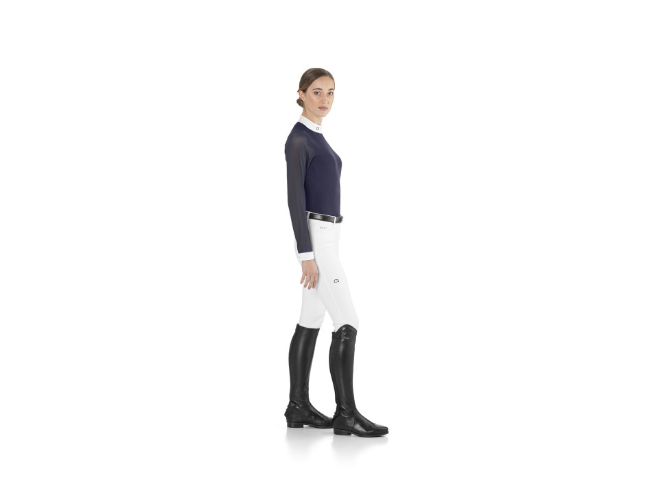 Polo à manches longues RITA pour femme Ego7