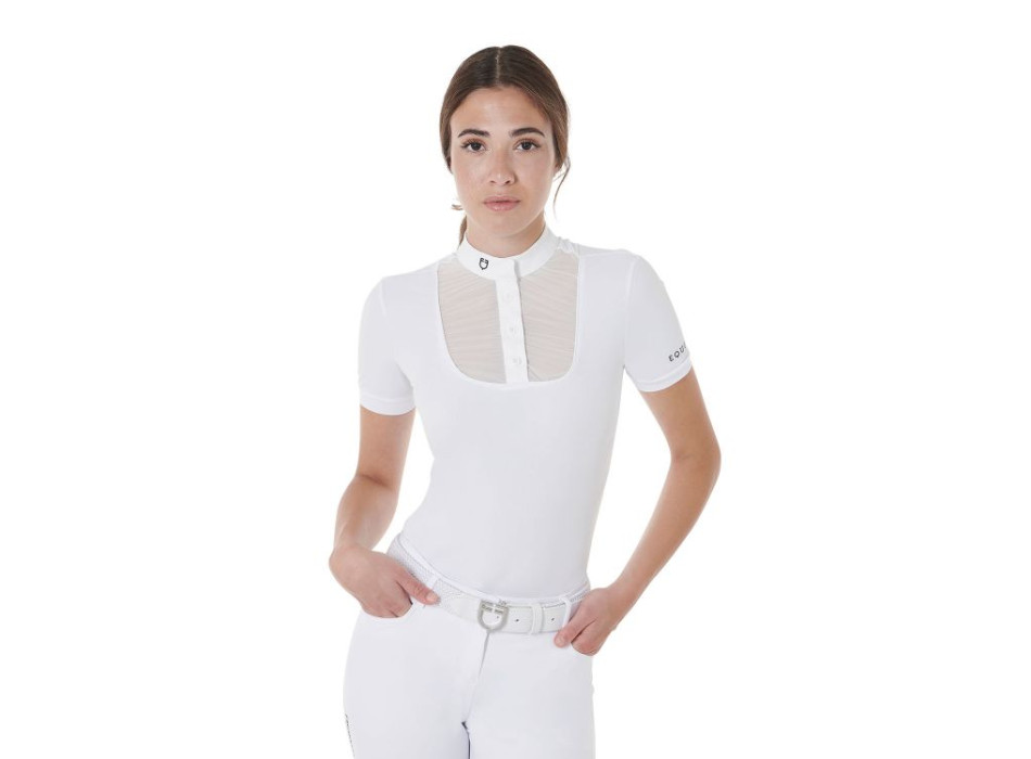 POLO FEMME COUPE SLIM MANCHES COURTES AVEC BOUTONS