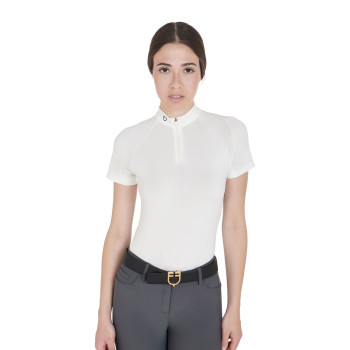 POLO D'ENTRAÎNEMENT TECHNIQUE SLIM FIT POUR FEMME