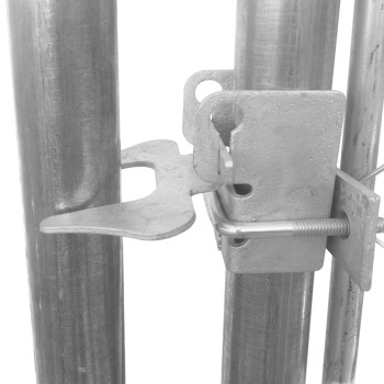 Enclos extérieur pour chien avec toit