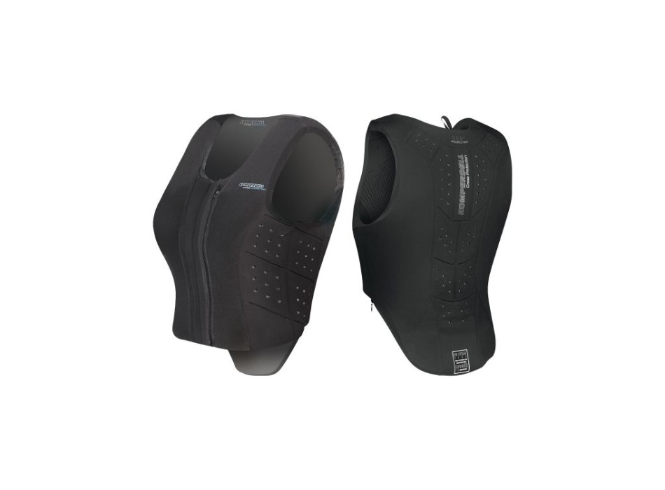 GILET DE SÉCURITÉ SLIM-FIT AVEC FERMETURE ÉCLAIR SUR LE DEVANT