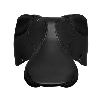 SELLE DE SAUT FIRENZE BOIS ARBRE CUIR MARTELÉ