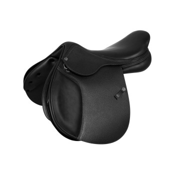 SELLE DE SAUT FIRENZE BOIS ARBRE CUIR MARTELÉ