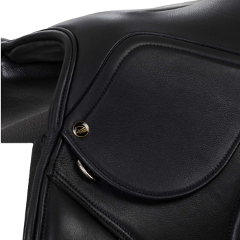 SELLE DE SAUT LAS VEGAS EN CUIR DOUBLE