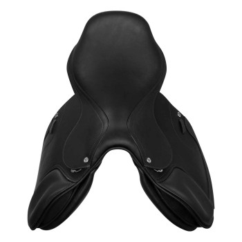 SELLE DE SAUT ROMA ARRONDISSEMENT EN BOIS DOUBLE CUIR