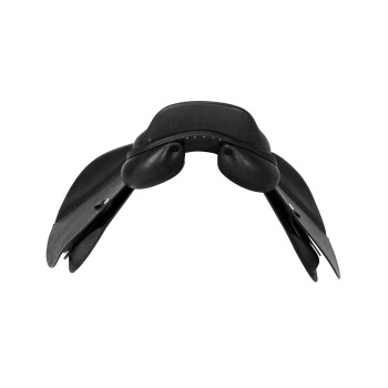 SELLE DE SAUT ROMA AVEC CUIR MARTELÉ ET ARBRE EN BOIS