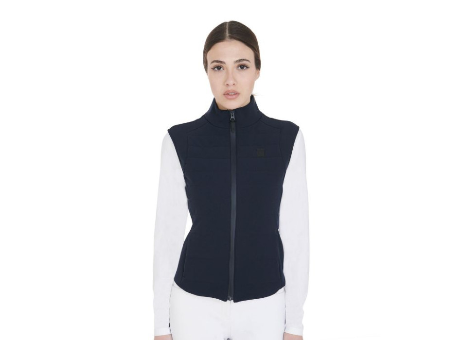 VESTE SANS MANCHES POUR FEMME EN TISSU TECHNIQUE RESPIRANT