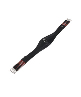 SANGLE DE SAUT EN CUIR AVEC BANDES ÉLASTIQUES