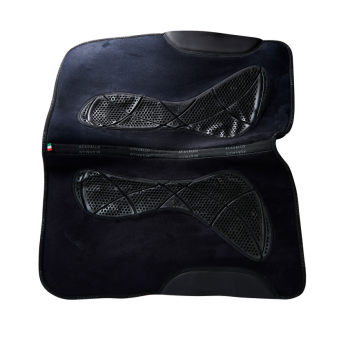 COUSSIN DE SELLE EN GEL ACAVALLO SUEDE GRIP