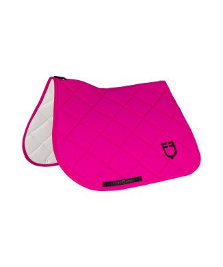 Tapis de selle de saut EQUESTRO rembourré avec intérieur en nid d'abeille