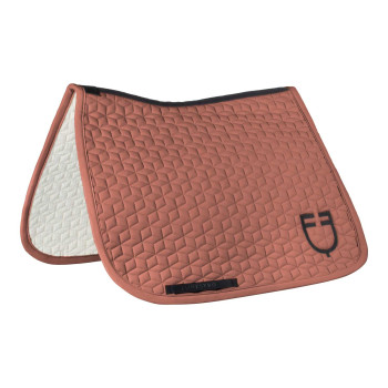Tapis de selle de dressage EQUESTRO avec matelassage cubique