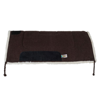 Tapis de selle Western Basic couleur unie