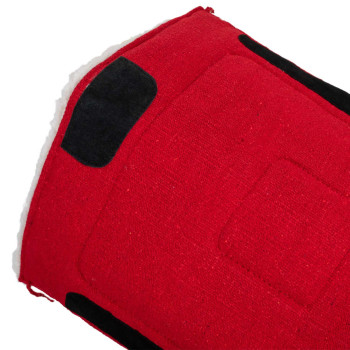 Tapis de selle Western Basic couleur unie