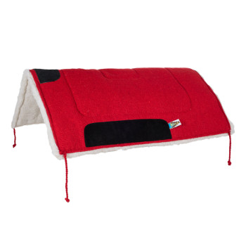 Tapis de selle Western Basic couleur unie
