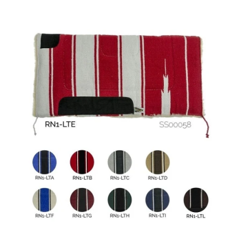 Tapis de selle western synthétique Navajo