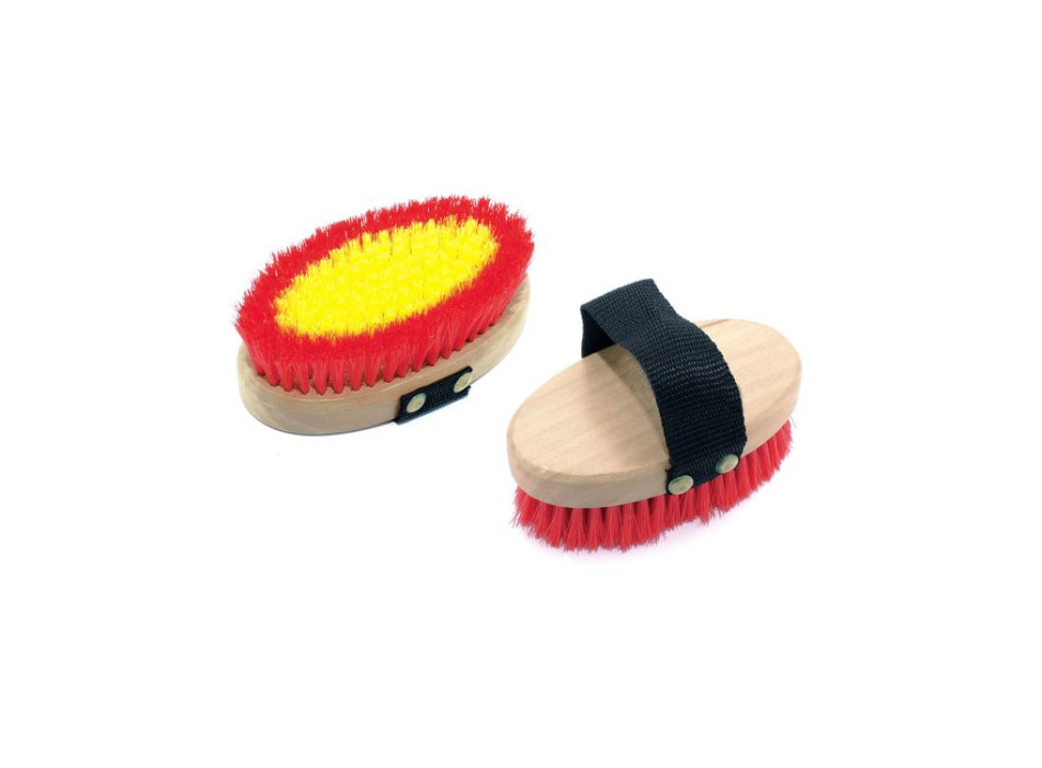 BROSSE PONEY OVALE SYNTHÉTIQUE