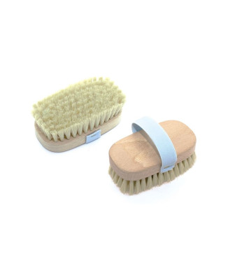 BROSSE RECTANGULAIRE EN PONEY À POILS SOUPLES