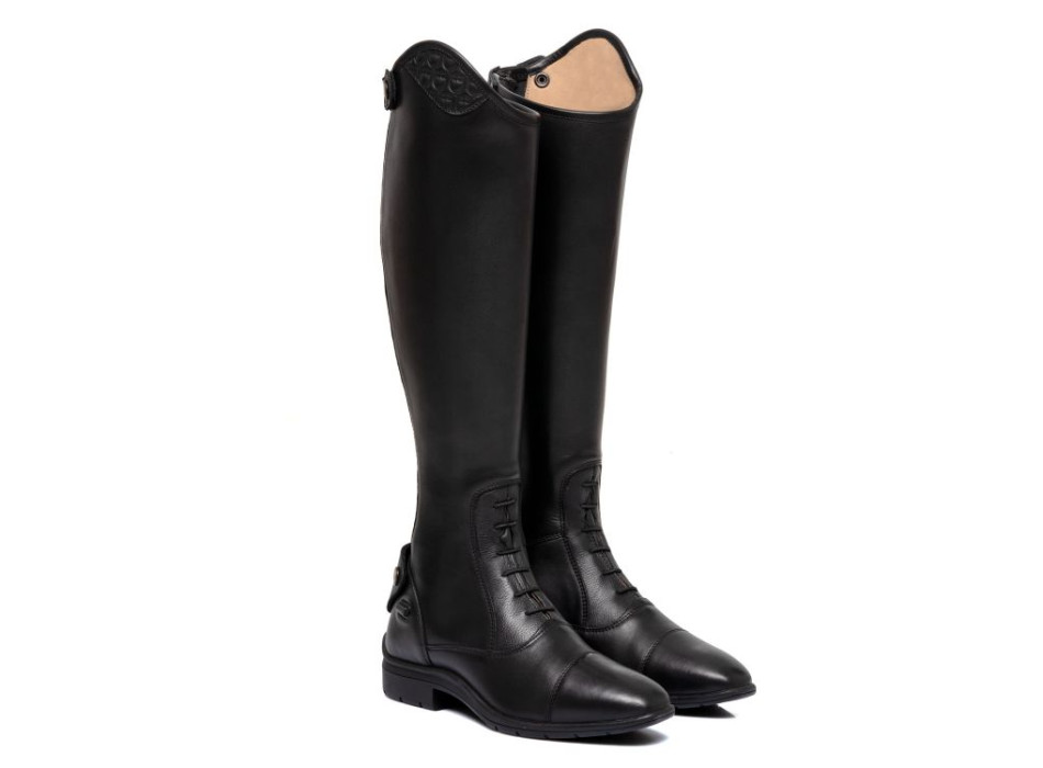 Bottes à lacets unisexes avec insert multi-logo