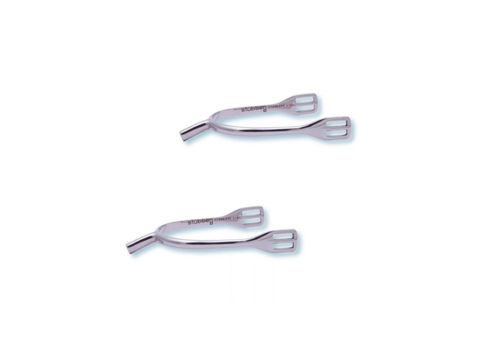 Éperons allemands pour femmes Stubben, 20 mm, sans molette (1 paire)
