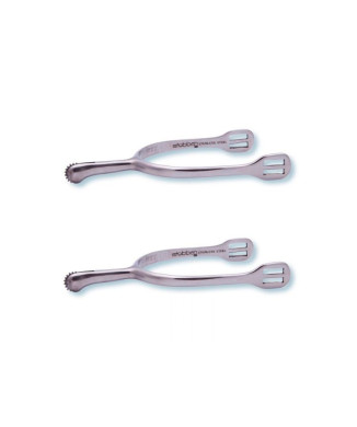 Éperons de dressage spéciaux Stubben, 45 mm, molette crantée (1 paire)