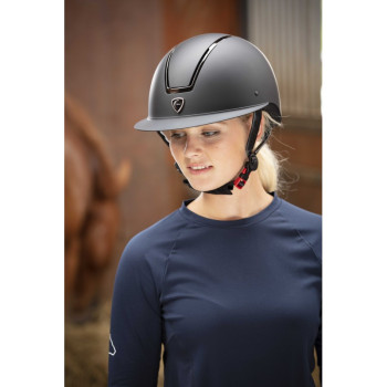 911465 EQUITHEME Glint mat Helmet