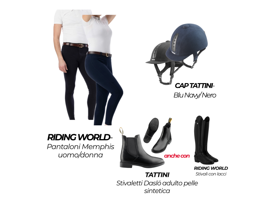 BEGINNER KIT (da adulti) Selleria Pigna